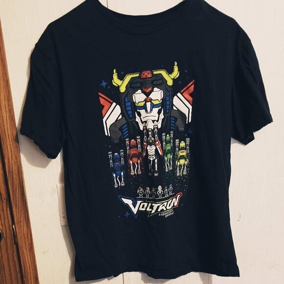 Voltron Legendary Defender Loot Crate Loot Wear Exclusive Blue T-Shirt Size L - Picture 1 of 3